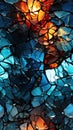 Seamless Broken Glass Pattern for Creative Designs AI Generated Royalty Free Stock Photo