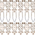 Seamless brown fabric pattern wallpaper