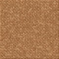 Seamless brown mosaic floor tiling pattern