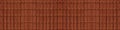 Seamless brown orange top view tile roof / noun texture background banner panorama Royalty Free Stock Photo