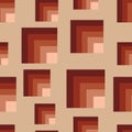 Seamless brown squares