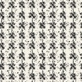 Seamless brushpen doodle pattern grunge texture.Trendy modern in Royalty Free Stock Photo