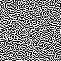 Seamless brushpen textile doodle pattern grunge texture