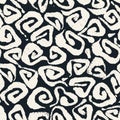 Seamless brushpen textile doodle pattern grunge texture