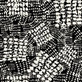 Seamless brushpen textile doodle pattern grunge texture