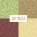 Seamless bugs pattern