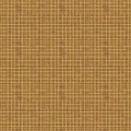 Seamless burlap or canvas texture background, or repeat pattern Royalty Free Stock Photo