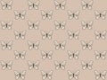 Seamless butterflies pattern