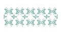 Seamless Butterfly Pattern Border Vector, Nature & Whimsy, vector design Generative AI Royalty Free Stock Photo