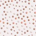 Seamless button pattern on a white background. It is perfect for packaging design, branding and sewing-themed websites.