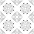 Seamless Cafe Cutlery Pattern Outline Series