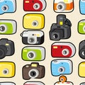 Seamless camera pattern