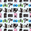 Seamless camera pattern