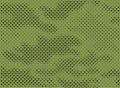 Seamless Camouflage halftone polygon abstract pattern, Military Camouflage repeat pattern design for Army background, printing