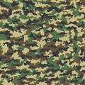 Seamless camouflage military cloth of infantry. Abstract background. Vector illustration