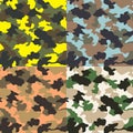 Seamless camouflage pattern