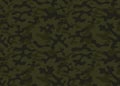 Seamless camouflage pattern. Khaki texture, vector illustration. Camo print background military style backdrop