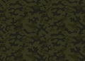 Seamless camouflage pattern. Khaki texture, vector illustration. Camo print background military style backdrop