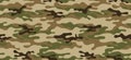 Seamless camouflage pattern. Khaki texture, vector illustration military repeats army green hunting Royalty Free Stock Photo