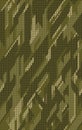 Seamless camouflage pattern. Repeating digital dotted hexagonal camo military texture background. Royalty Free Stock Photo