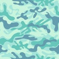 Seamless camouflage pattern Royalty Free Stock Photo