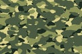 Seamless camouflage texture background with military colors