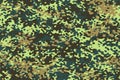 Seamless camouflage texture skin pattern vector for military textile. Usable for Jacket Pants Shirt and Shorts. Army camo masking Royalty Free Stock Photo