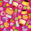 Seamless candy pattern