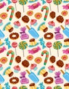 Seamless candy pattern