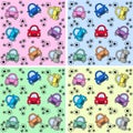 Seamless car pattern