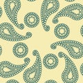 Seamless cashmere pattern