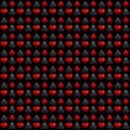 Seamless casino gambling black background with red and black sy