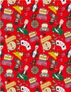 Seamless casino pattern