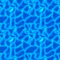 Seamless caustic overlay. Ripple Caustics. caustics below water surface. Pool water with shiny rays Royalty Free Stock Photo