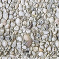 Seamless Cemented pebbles texture Royalty Free Stock Photo