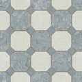 Seamless ceramic tile kitchen floor