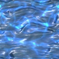 Seamless cerulean water pattern Royalty Free Stock Photo