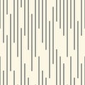 Seamless Chaotic Line Wallpaper. Decorative Retro Pattern Royalty Free Stock Photo
