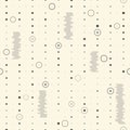 Seamless Chaotic Pattern. Minimal Geometric Background
