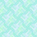 Seamless checked pattern. Diagonal hatching lines texture