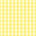 Seamless checkered pattern. Seamless checkered pattern. Coarse vintage yellow plaid fabric texture.