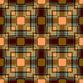Seamless Checkered Plaid Pattern