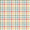 seamless checkered table cloth pattern Royalty Free Stock Photo