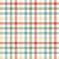 seamless checkered table cloth pattern Royalty Free Stock Photo