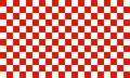 Seamless checkered texture red and white