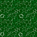 Seamless chemical wallpaper Royalty Free Stock Photo