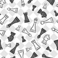 Seamless chess pattern