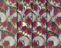 Seamless chinese dragon texture Royalty Free Stock Photo