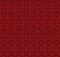 Seamless Chinese style lattice square octagon geometry pattern background.