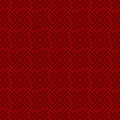 Seamless Chinese window tracery lattice geometry square pattern background.